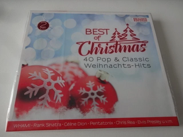NEUE DOPPEL - CD BEST OF CHRISTMAS  40 Pop & Classic Weihnachts Hits Wham Last.. - Bild 1 von 2