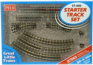 Peco ST-400 OO Setrack OO-9 Code 80 Starter Track Set - Picture 1 of 1