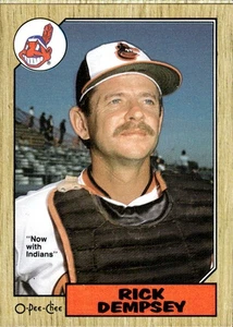 1987 O-Pee-Chee Rick Dempsey - Picture 1 of 2