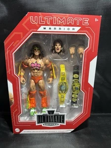 WWE Ultimate Edition Ultimate Warrior Fan Takeover Mattel Wrestling Figure Elite - Picture 1 of 2