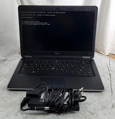 Dell Latitude E7440 14" Laptop i5-4310U 2.0GHz 4GB 256GB SEE NOTES - Image 1 of 4