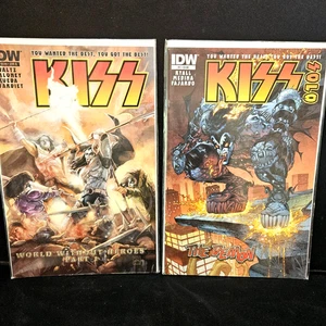 Lote de (2) cómics de Kiss Solo #1, Kiss #3 IDW casi nuevos-como nuevos - Imagen 1 de 3