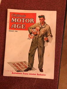 CHILTON'S MOTOR AGE AUGUST 1955 AUTOMACTIC TRANSMISSION EXCLUSIVE - Bild 1 von 5