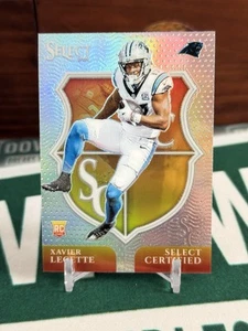 2024 Panini Select Xavier Leggette Rookie Silver Select Certified Insert - Bild 1 von 2