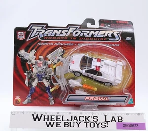 Prowl Tranformers Robots In Disguise 2001 Hasbro Action Figure NEW SEALED - Picture 1 of 4