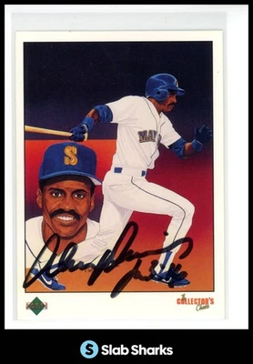 1989 UPPER DECK #680 ALVIN DAVIS IN PERSON AUTOGRAPH — 第 1/4 张图片