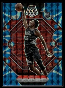 2022-23 Panini Mosaic Moussa Diabate Reactive Blue Los Angeles Clippers #224 - Imagen 1 de 2