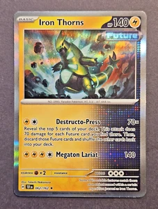Iron Thorns 062/162 Sv05: Temporal Forces Holo Pokemon - Picture 1 of 4