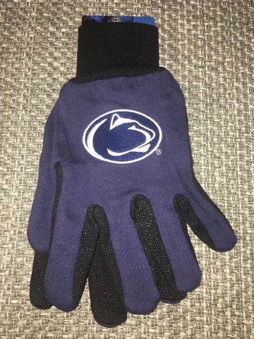 PENN STATE NITTANY LIONS NCAA UTILITY GLOVES WORK OR GARDEN GLOVES SPORT GLOVES Cover