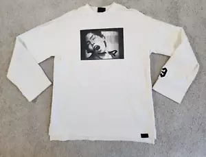 PUMA FENTY x RIHANNA L/S WHITE HEAVY CREW NECK T-SHIRT SIZE LARGE - Picture 1 of 10