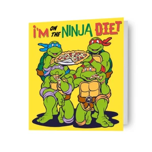 Jungen Geburtstagskarte Teenager Mutant Ninja Schildkröten Geburtstagskarte offizielles Produkt - Bild 1 von 6
