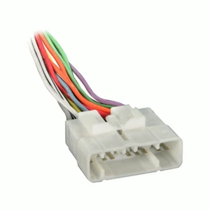 Radio Wiring Harness Adapter with Butt Connectors (BIN #7712) - Picture 1 of 1