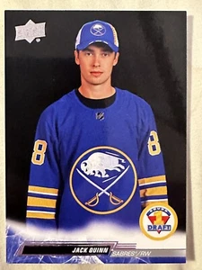 2022-23 Upper Deck Extended Jack Quinn RC Round 1 Draft Rookie #744 - Picture 1 of 2