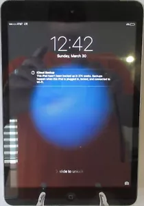 Apple iPad Mini 1st Gen Tablet Model A1454 Space Gray for Parts or Repair AS IS - Picture 1 of 4