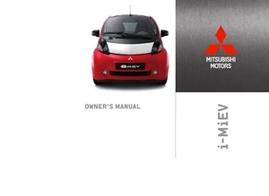 MITSUBISHI I-MIEV -Owners USER MANUAL Handbook -A5 OR A4 SIZE - REPRINT - Picture 1 of 1