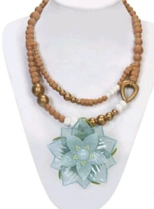 2 x Disney Raya and The Last Dragon Disney Raya Dragon Flower Light Up Necklaces - Picture 1 of 11