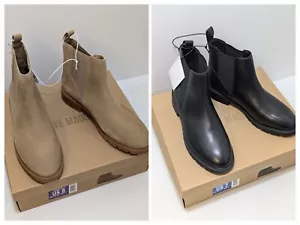 Steve Madden "Lorali" Damen Leder Chelsea Boot Größe & Farbe wählbar Neu im Karton - Bild 1 von 11