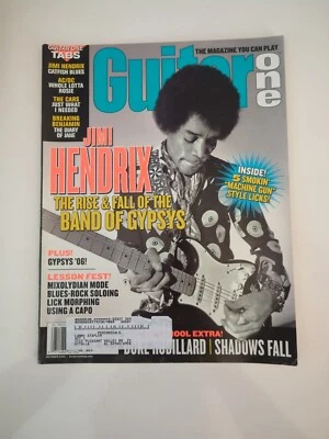 October 2006 Guitar One Magazine Jimi Hendrix Duke Robillard Shadows Fall - Image 1 of 2