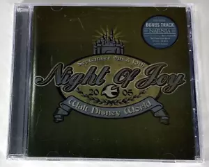 Walt Disney World Night of Joy 2005 CD includes Narnia bonus track New sealed - Picture 1 of 2