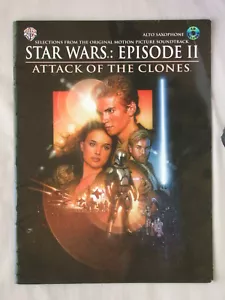 STAR WARS EPISODE II ATTACK OF THE CLONES John Williams ALTSAXOPHON PARTITUR - Bild 1 von 1