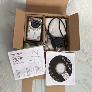 Olympus Digital Camera VG-150 14.0MP Silver ~ Boxed, Tested & Spare Battery - Picture 1 of 8