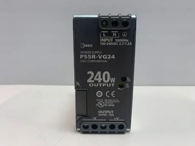 Nice! IDEC PS5R-VG24 Power Supply, 24VDC 10A 240W - Image 1 of 4