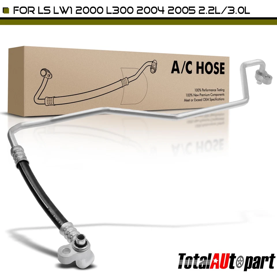 A/C Refrigerant Discharge Hose for Saturn L300 2004-2005 LS LS1 LS2 LW1 LW2 2000 - Image 1 of 4