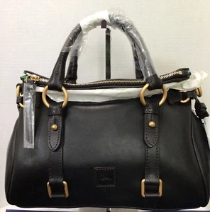 Dooney & Bourke Black Leather Large Florentine Satchel 87L940Bb - Picture 1 of 7