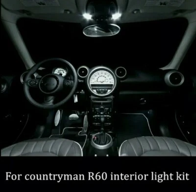 KIT LED INTERNI COMPLETO PER MINI COUNTRYMAN R60 ALTA LUMINOSITA' 6000K CANBUS - Imagen 1 de 4