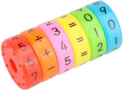 MARKE OOCOME Magnetisches arithmetisches Lernspielzeug Mathe-Spiele Mathematische Ressourcen