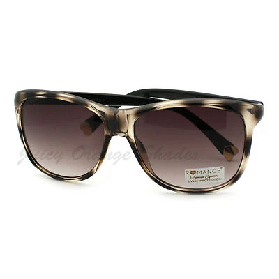 Classic Designer Fashion Womens Sunglasses Metal Heart Tip - Image 1 of 4