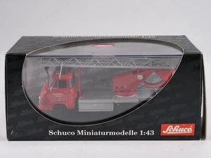 Schuco 1/43 03241 Hanomag Garant "Feuerwehr" Mit "Bachert" Drehleiter - Imagen 1 de 11