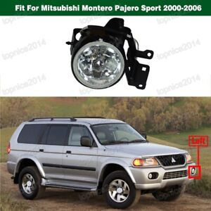 Left Front Bumper Fog Light Lamp For Mitsubishi Montero Pajero Sport 2000-2006