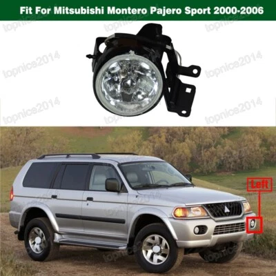 Левый передний бампер противотуманная фара для Mitsubishi Montero Pajero Sport 2000-2006 - Изображение 1 из 4
