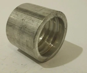 1 3/4" Hydraulikbeschlag gerade Aluminium Endschlauch Fitting Adapter - Bild 1 von 5