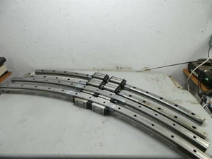 THK HCR45 Linear Rails w/ Ball Bearings/Slides/Blocks 1480MM Long - Picture 1 of 7