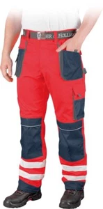 Arbeitshose Bundhose Arbeitskleidung Warnschutzhose mit Reflektionsstreifen - Bild 1 von 12