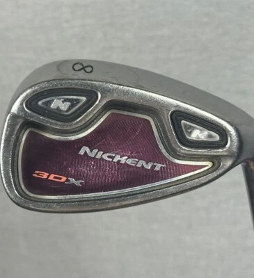 Nickent 3DX 8 Iron Single Club Replacement Steel Regular Shaft Uniflex RH - Image 1 of 4