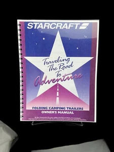 Starcraft 2002 Folding Camping Trailer Owners Manual User Guide Instructions - Picture 1 of 5