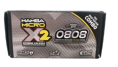 Castle Creations 010-0169-01 Mamba Micro X2/16.8V WP ESC w/ 0808-4100KV MOTOR - Image 1 of 3