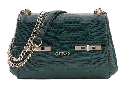 GUESS Melinda Mini Convertible Xbody Flap Bag Schultertasche Tasche Forest Neu - Bild 1 von 3