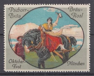 Germany cinderellas #158 - Pschorrbräu beer München - Imagen 1 de 1