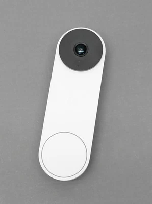 Google Nest GA02767-US Doorbell Wired (2nd Generation) - Snow - Image 1 of 4