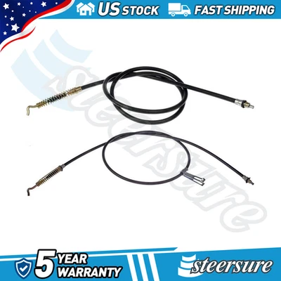 2x Cable de freno de estacionamiento trasero izquierdo trasero derecho para Ford F-250 Super Duty 1999~2000 Foto 1 de 2