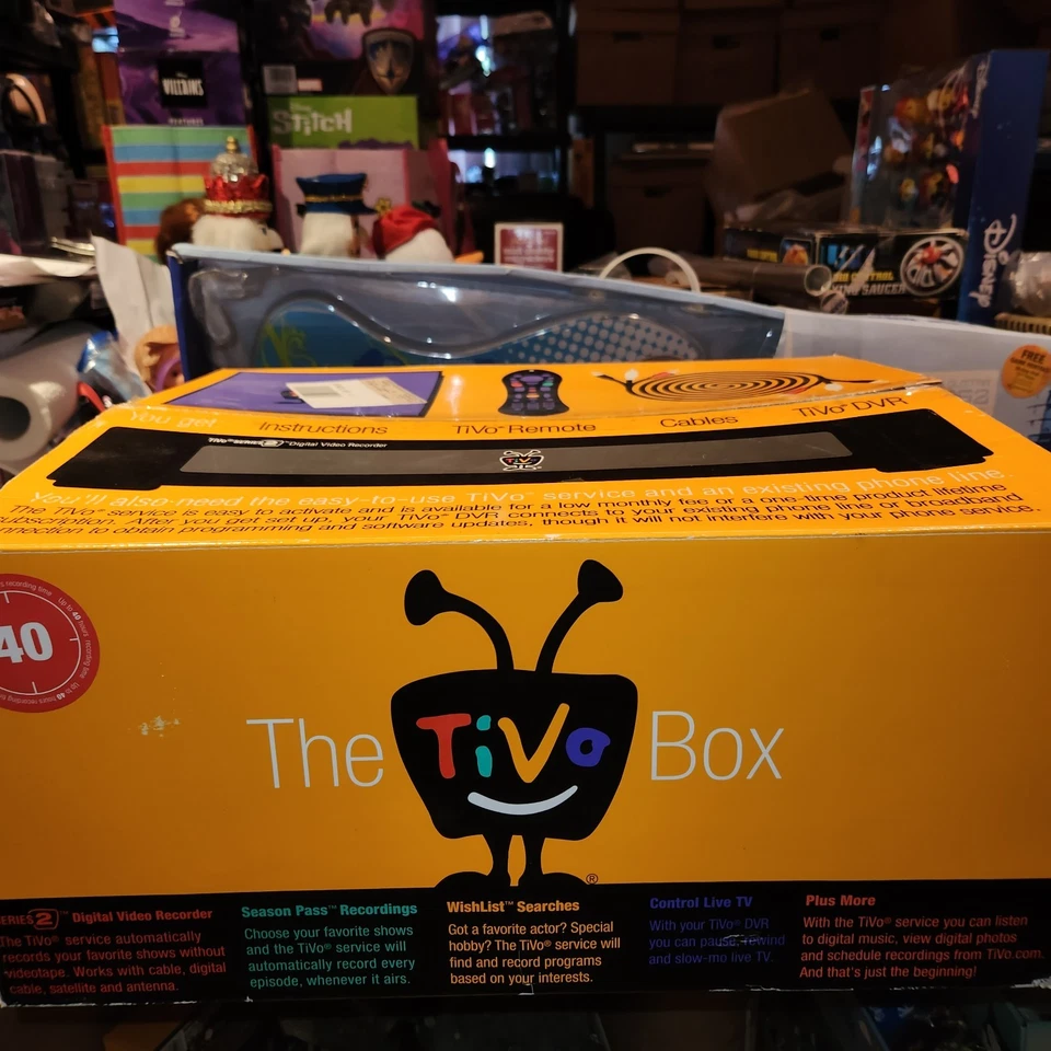 NEW Everything Sealed TiVo DVR Series 2 Receiver Recorder 40 GB - TCD540040  - Image 1 of 4