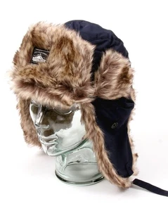 Penfield Navy Providence Trapper Mütze Größe L/XL Neu mit Etikett - Bild 1 von 3