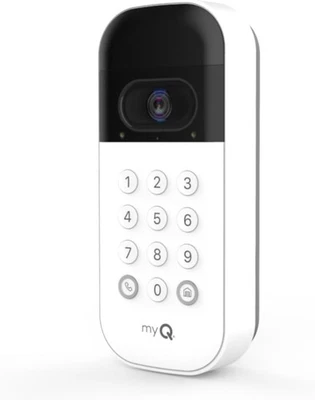 myQ Smart Garage Door Video Keypad with Wide-Angle Camera Open Box - Image 1 of 4