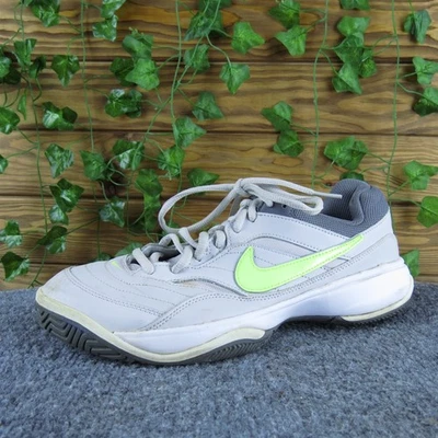 Nike Women Court Lite Tennis Gray Synthetic Sz 9 Medium  Used 2025 - Image 1 of 4