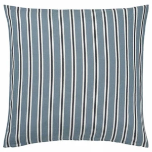NEW IKEA Korallbuske Cushion Cover, light blue white/stripe pattern, 50x50 cm - Picture 1 of 4