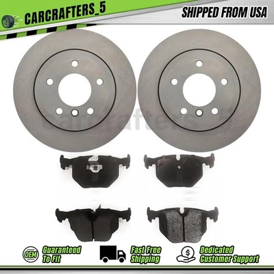 Juego de pastillas de freno de disco traseras para BMW 525xi 530xi 2006 2007 3,0 L Foto 1 de 4